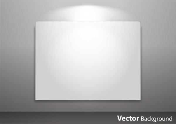 Spotlight Display wall background vector 05  
