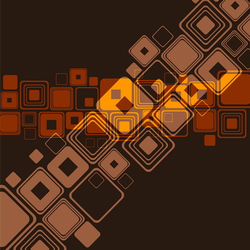 Abstract square background vectors material 05  