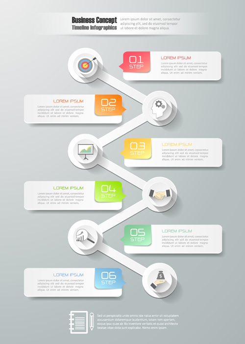 Business Infographic creative design 4111  