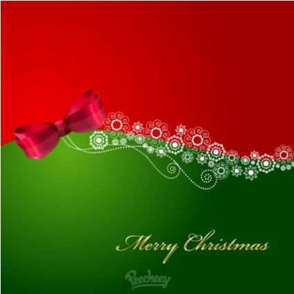Christmas greeting card illustration shiny vector  