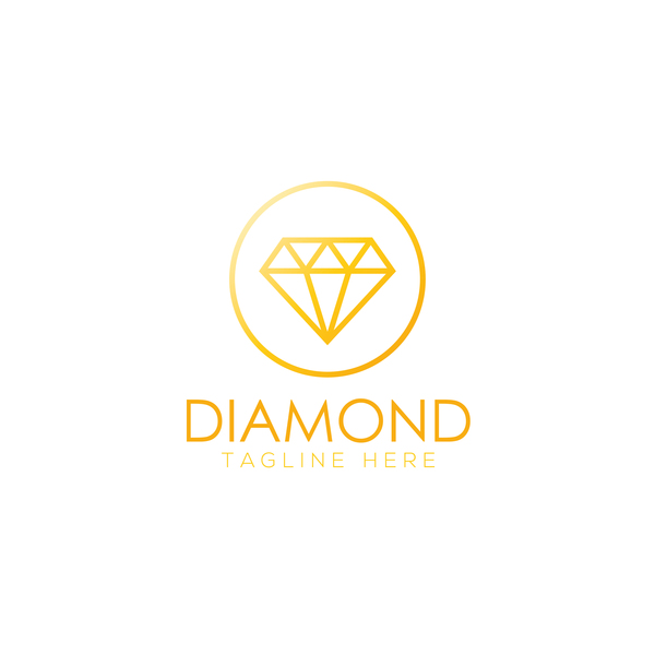 Diamond logo design vektor som 02  