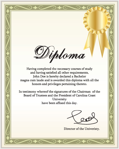 Diplomas and certificates design vector template 05  