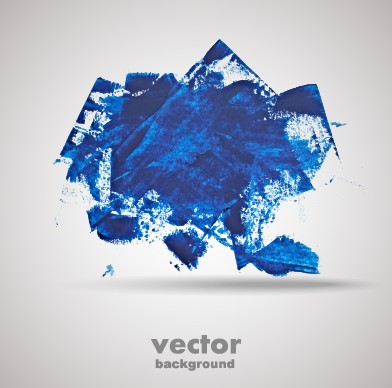 Blue grunge background design vector 05  
