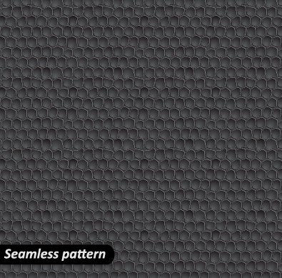 Dark style seamless pattern vector graphics 01  