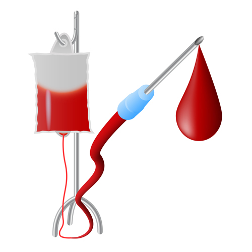 Donare il materiale vettore creativo del sangue 03  