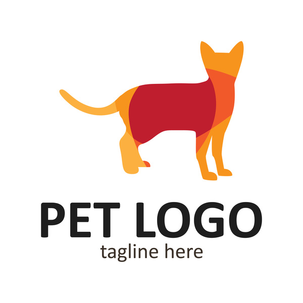 Pet logo creative design vector 11  