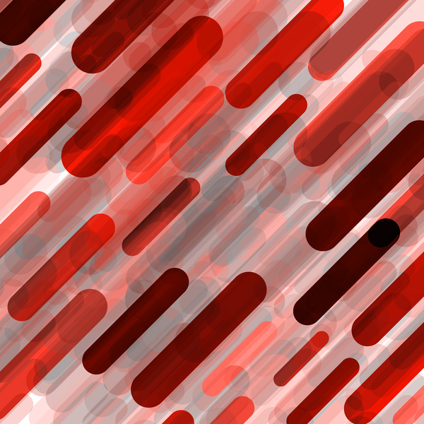 赤い抽象elemetnsベクトルの背景  