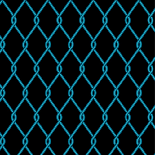 Fence made of Metal wire vector background graphic 04  