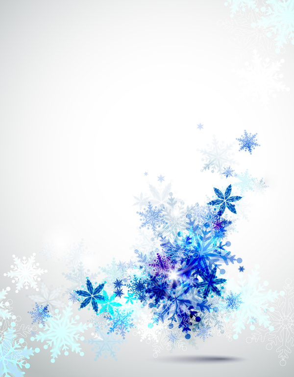 الأزرق ندفه الثلج خلفيه عيد الميلاد ناقلات المواد 02  