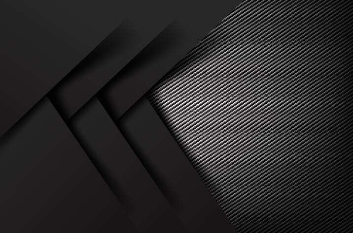 Dark with carbon fiber texture background vector 07  