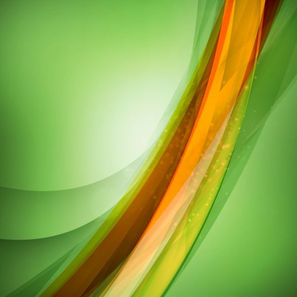 Abstract green background art vectors 05  