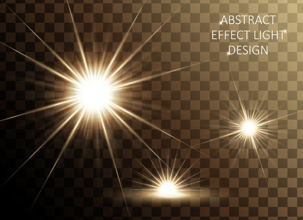 Effect light illustration design vector 02  