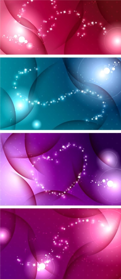 Flashing colorful background vector graphics  