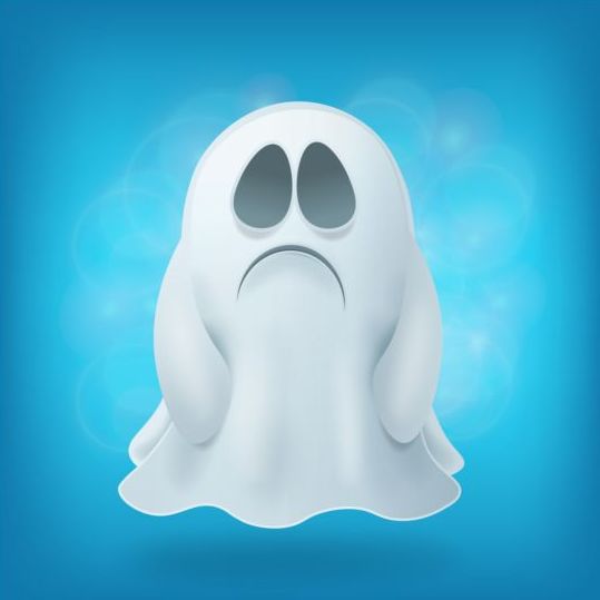 Halloween Ghost Design vecteur matériel 02  