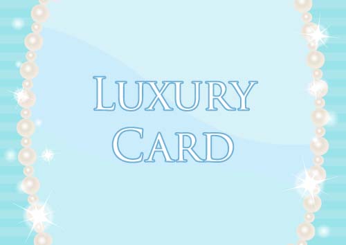 Jewelry luxury card vector 01  