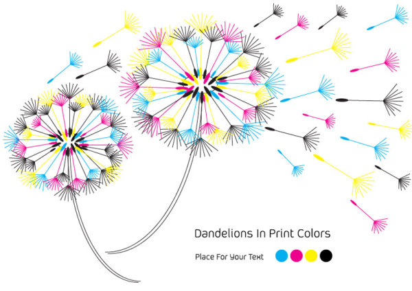 Set of RGB color elements vector 05  