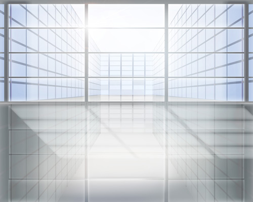 Spacious and bright Windows vector 03  