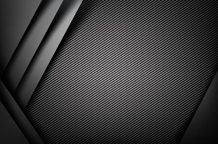 Dark with carbon fiber texture background vector 06  