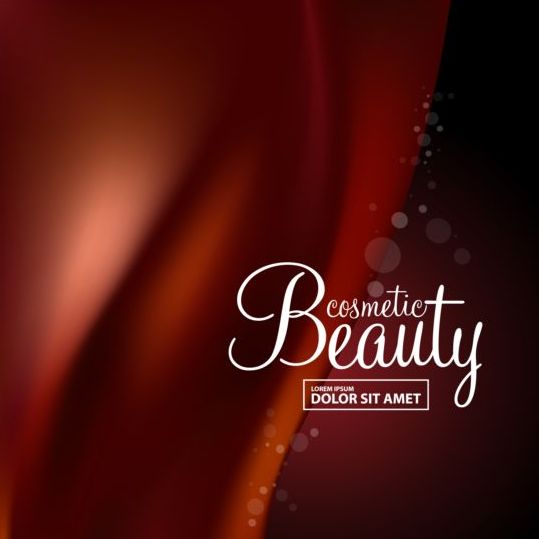 Eleganter Beauty-Stil-Hintergrundvektor 09  