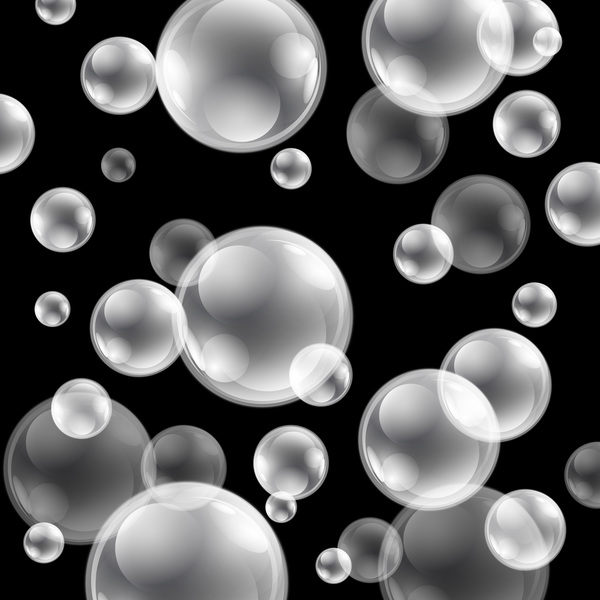 Schöne Blasen Hintergrund Illustration Vektor 15  