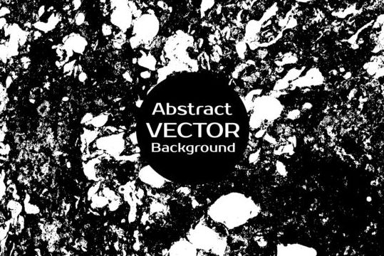 Zwarte marmering achtergrond vector 02  