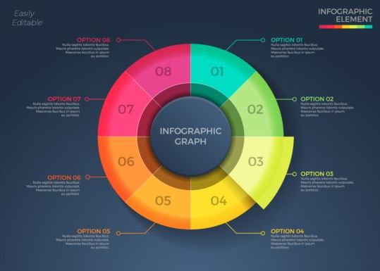 Business Infographic Design creativo 4443  