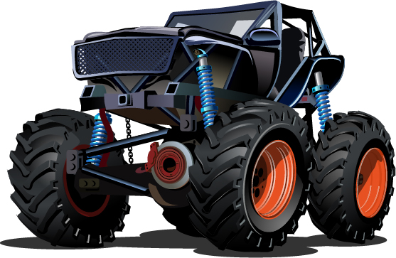 Cartoon sport utility vehicle vector 05  