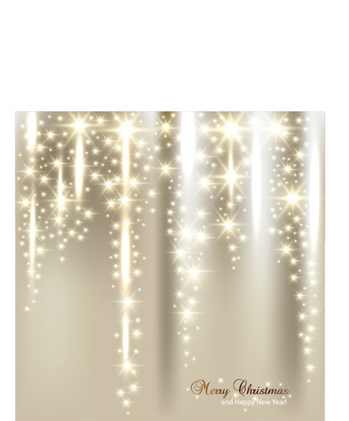 Vector set of Sparkling Christmas backgrounds art 08  