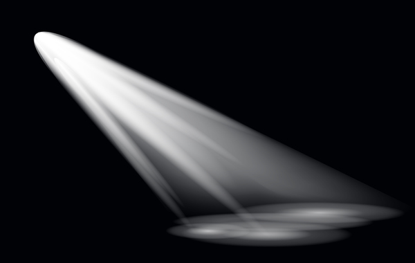 Fase lichteffect Spotlight vector illustratie 07  