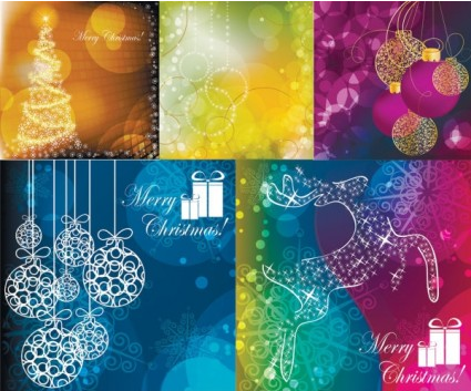 Christmas background dream vector graphics  