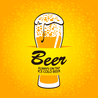 Creative Beer poster design vector 03  