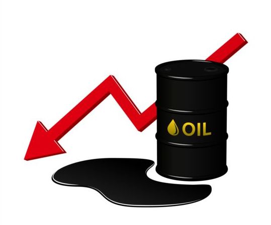 Decrease in oil vector  