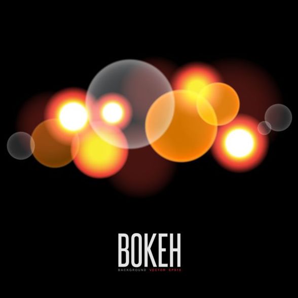 Dream bokeh background vector eps 04  