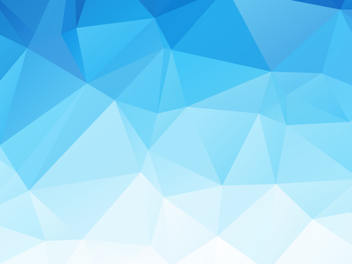 Embossment triangular blue background vector 04  