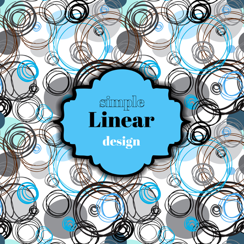 Simple linear vector background 11  