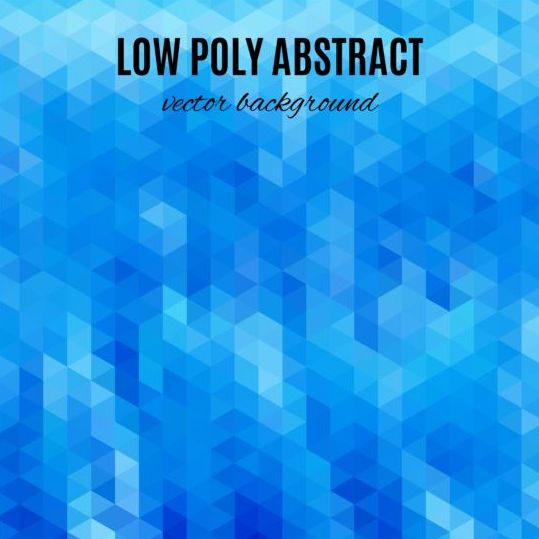 låg Poly abstrakt bakgrund vektorer material 09  