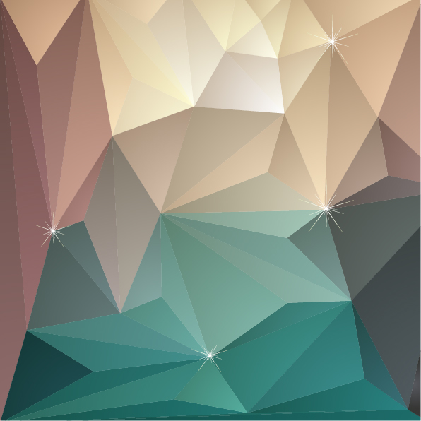3d triangle geometric vectors background 03  