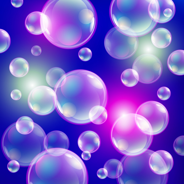 Mooie bubbels achtergrond illustratie vector 14  