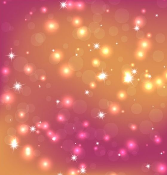Bright stars light and halation background vector 10  