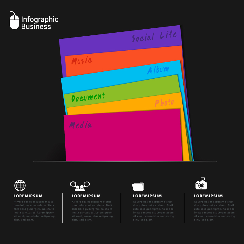 Business Infographic creative design 3512  