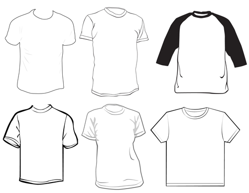 Different Clothes elements vector 07  