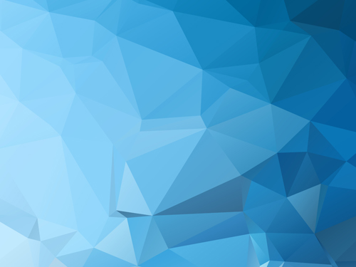 Embossment triangular blue background vector 03  