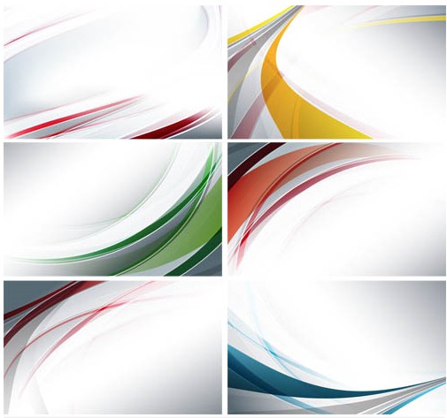 Light Abstract Backgrounds Vectors  