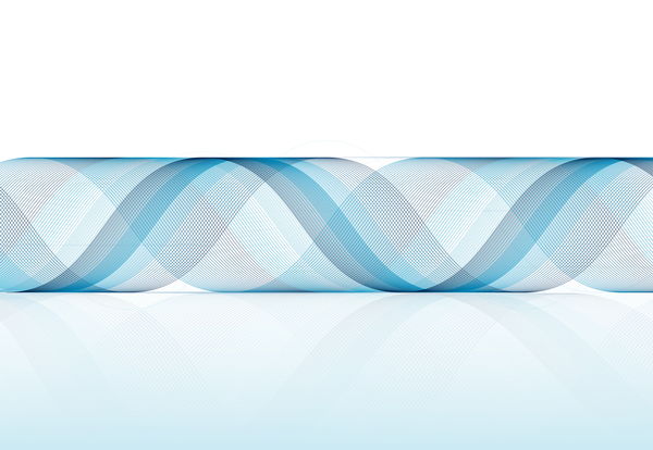 Scroll wavy abstract background vector 10  