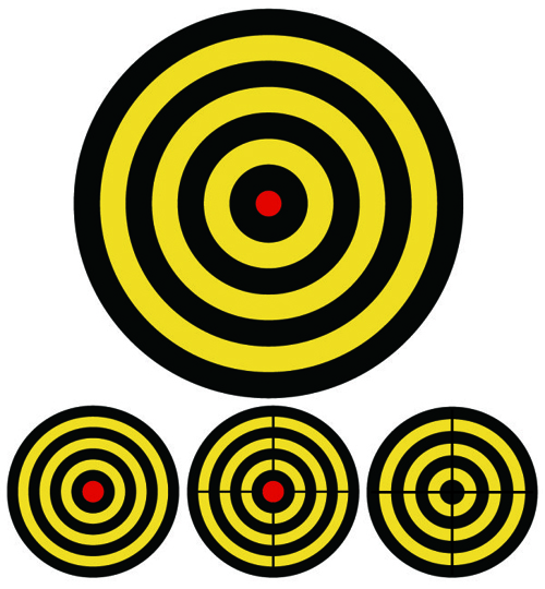 Target design vector graphic  