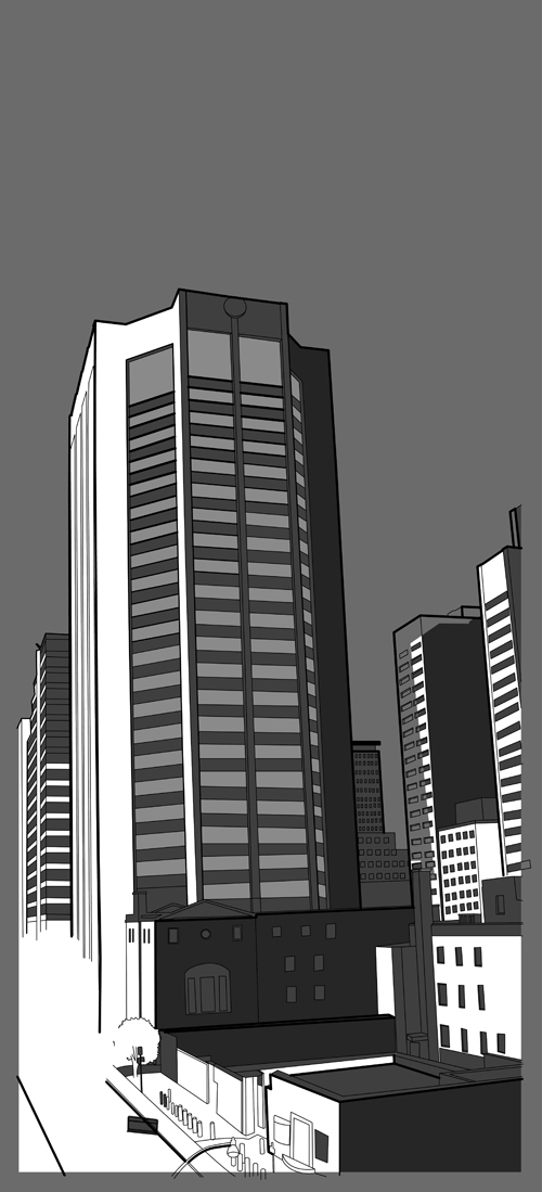 Vector City buildings design elements 03  