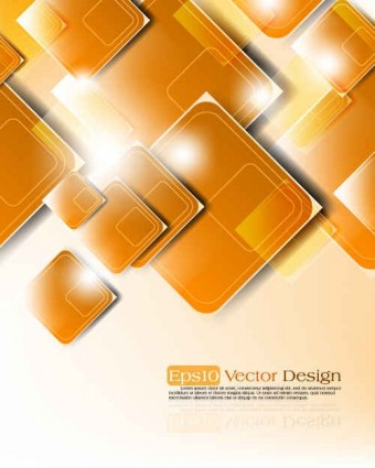 Creative geometry shapes shining background vector  