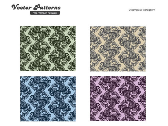 Rotating decorative pattern background vector  