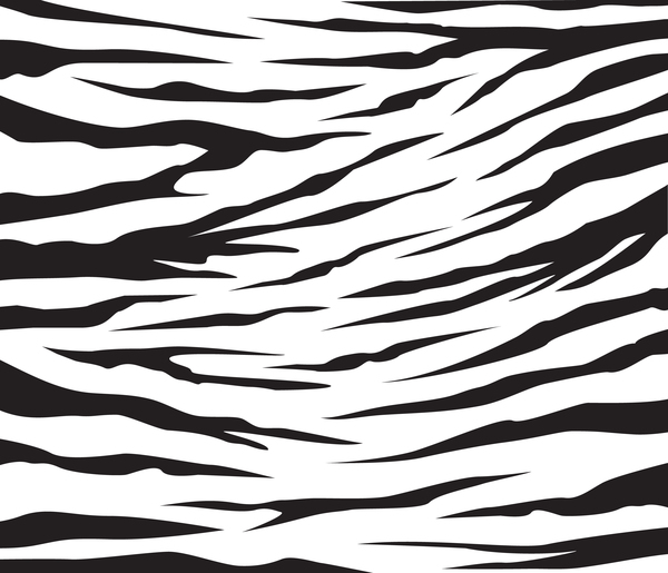 Black zebra pattern vector design 05  