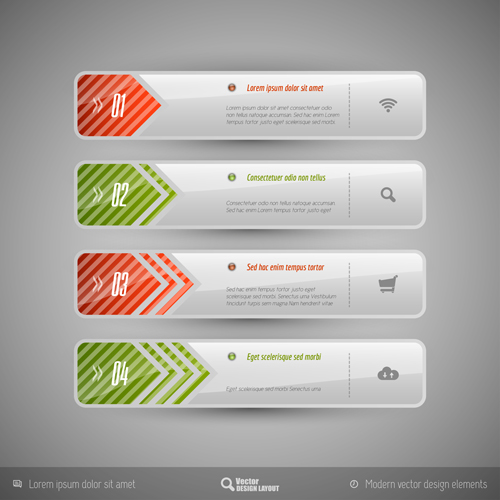 Business banners creative design vectors 03  